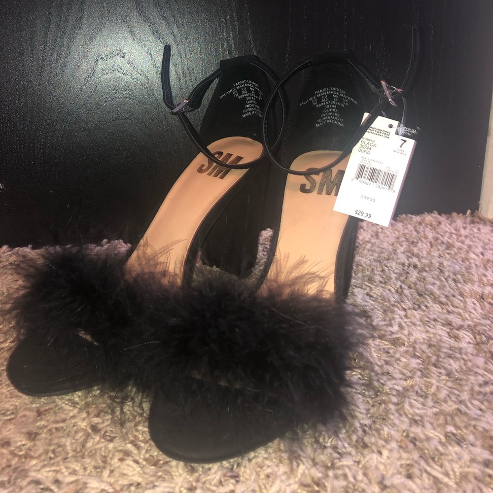 Black high heels